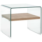 Table Basse Clair Verre Trempé