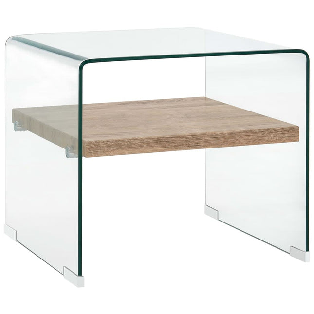 Table Basse Clair Verre Trempé