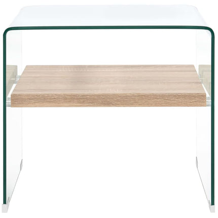 Table Basse Clair Verre Trempé