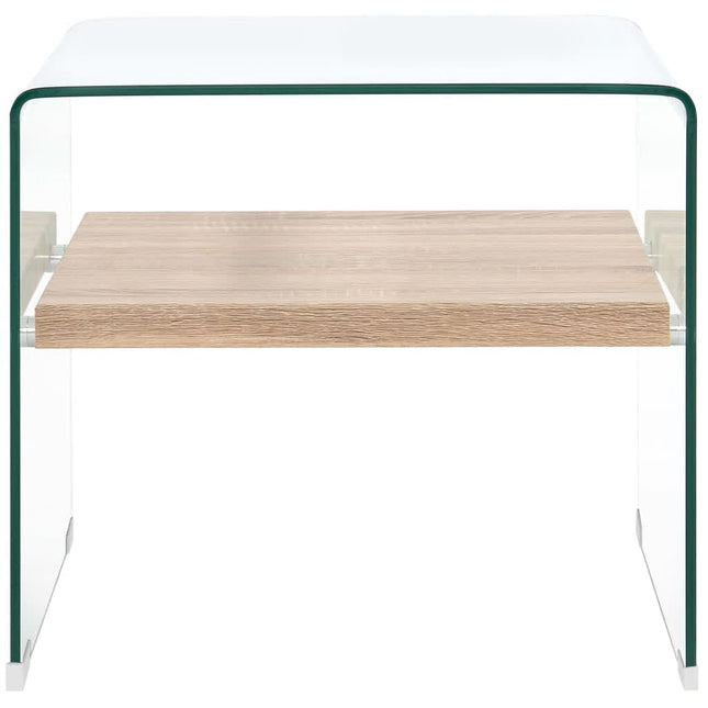 Table Basse Clair Verre Trempé
