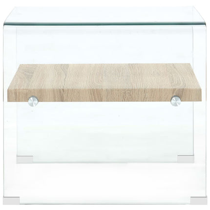 Table Basse Clair Verre Trempé