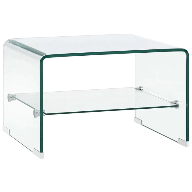 Table Basse Clair Verre Trempé