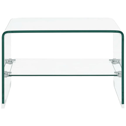 Table Basse Clair Verre Trempé
