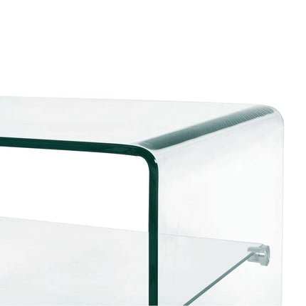 Table Basse Clair Verre Trempé