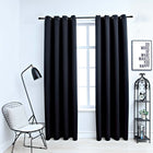 Rideaux Occultants Avec Anneaux En Métal 2 Pcs