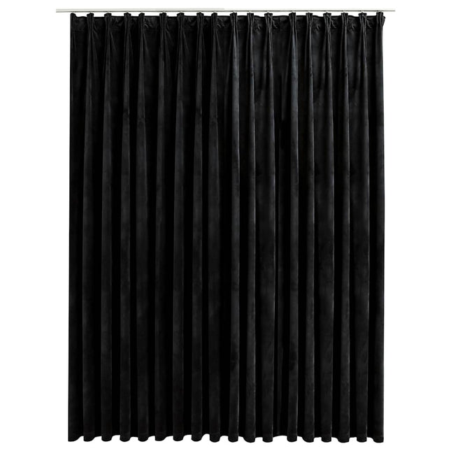 Rideau Occultant Avec Crochets Velours 290X245 Cm