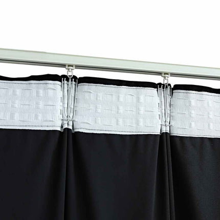 Rideau Occultant Avec Crochets Velours 290X245 Cm