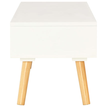 Meuble Tv 120X35X35 Cm Bois De Pin Massif