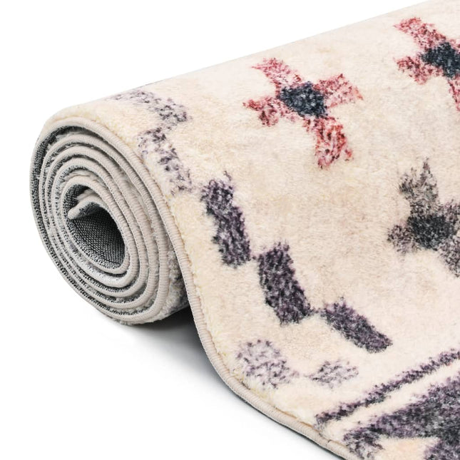Tapis Imprimé Multicolore Polyester