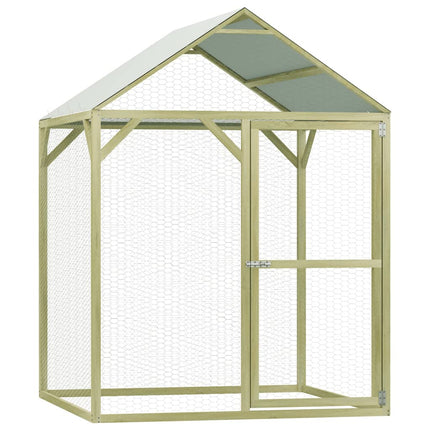 Poulailler 1,5X1,5X2 M Pinède Imprégnée