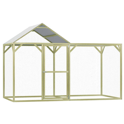 Poulailler 1,5X1,5X2 M Pinède Imprégnée