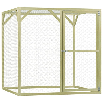 Poulailler 1,5X1,5X1,5 M Pinède Imprégnée