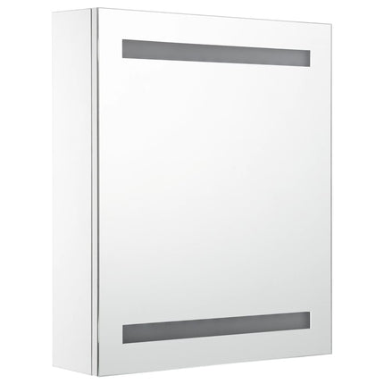 Armoire De Salle De Bain À Miroir Led 50X13,5X60 Cm