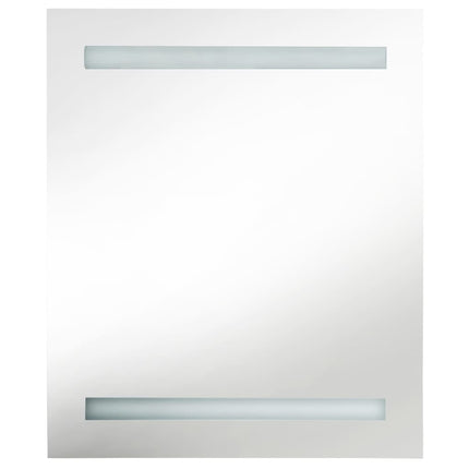 Armoire De Salle De Bain À Miroir Led 50X13,5X60 Cm