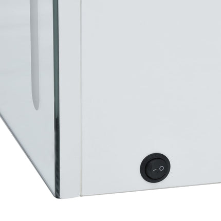 Armoire De Salle De Bain À Miroir Led 50X13,5X60 Cm