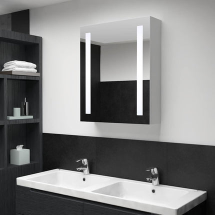 Armoire De Salle De Bain À Miroir Led