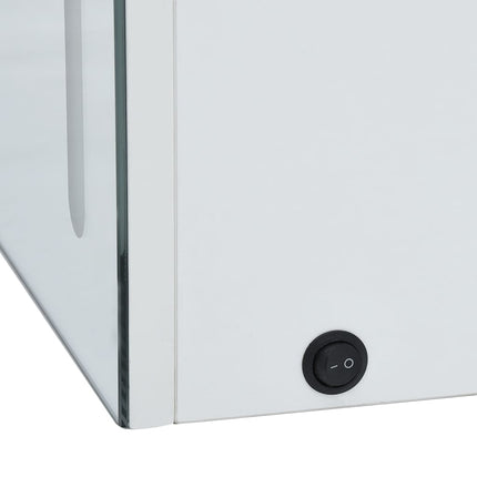 Armoire De Salle De Bain À Miroir Led 80X12,2X68 Cm