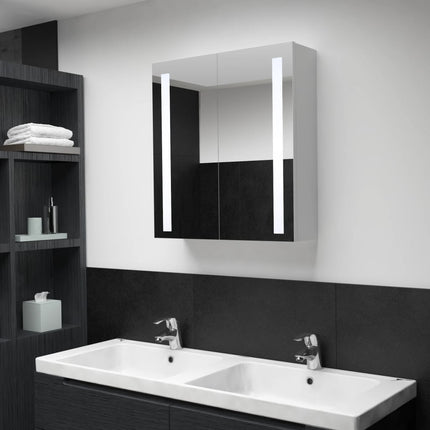 Armoire De Salle De Bain À Miroir Led