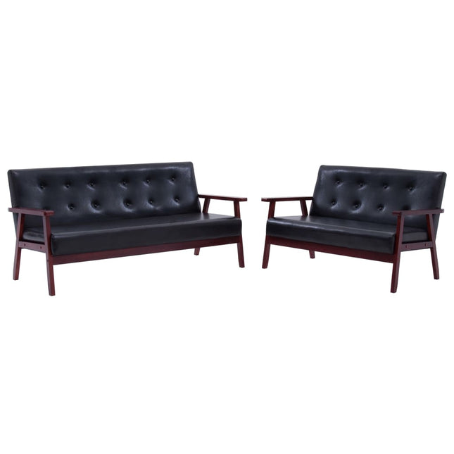 Ensemble De Canapés 2 Pcs Similicuir