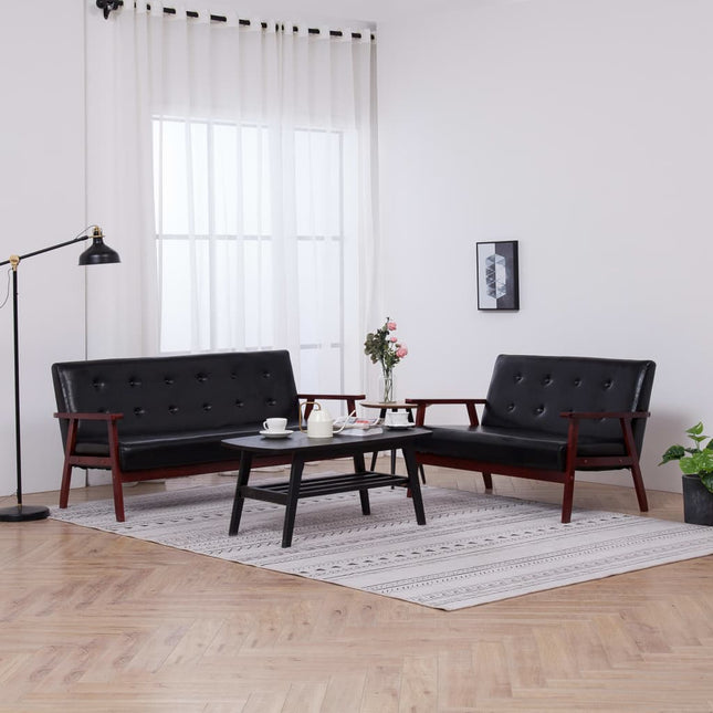 Ensemble De Canapés 2 Pcs Similicuir