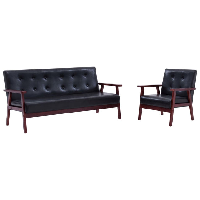 Ensemble De Canapés 2 Pcs Similicuir