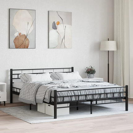 Cadre De Lit Sans Matelas Acier