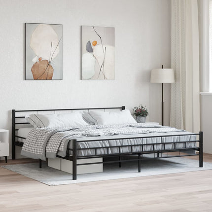 Cadre De Lit Sans Matelas Acier