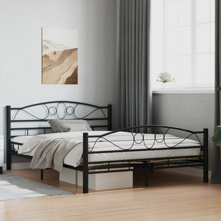 Cadre De Lit Sans Matelas Acier