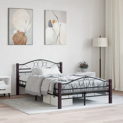 Cadre De Lit Sans Matelas Métal