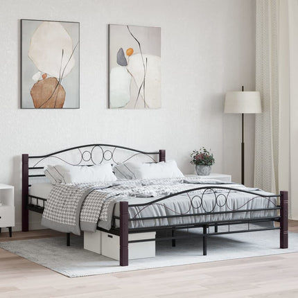Cadre De Lit Sans Matelas Métal