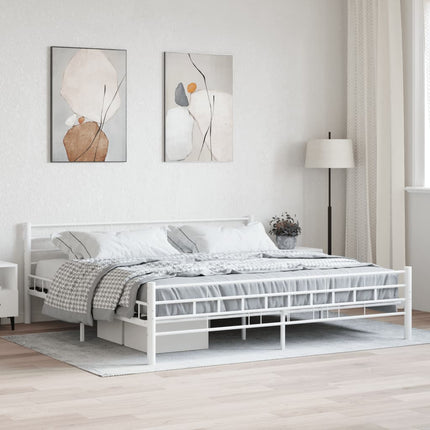 Cadre De Lit Sans Matelas Acier