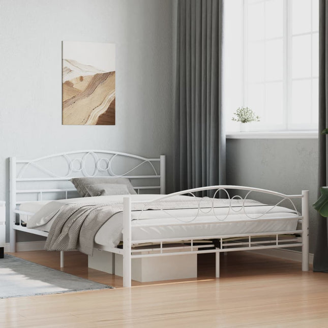 Cadre De Lit Sans Matelas Acier