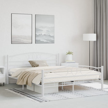 Cadre De Lit Sans Matelas Acier