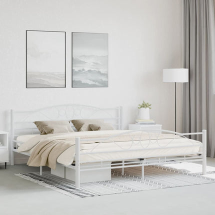 Cadre De Lit Sans Matelas Acier