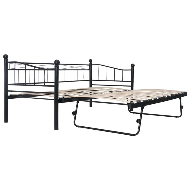 Cadre De Lit Acier 180X200/90X200 Cm