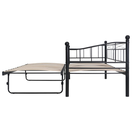 Cadre De Lit Acier 180X200/90X200 Cm