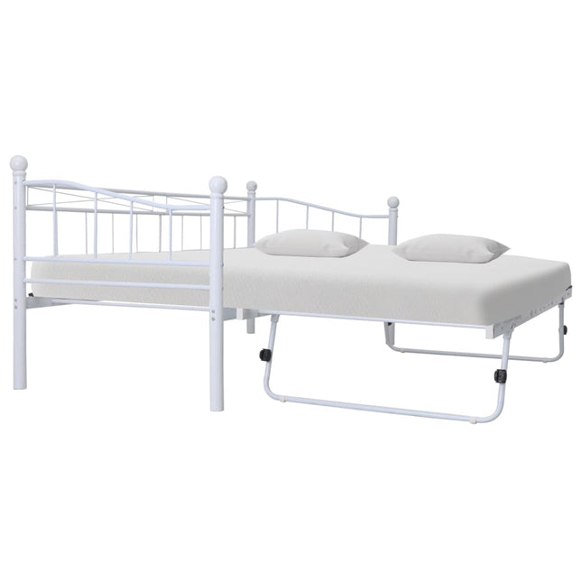 Cadre De Lit Acier 180X200/90X200 Cm