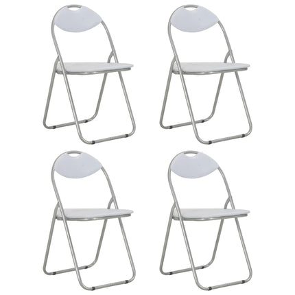 Chaises Pliantes À Manger Lot De 4 Similicuir