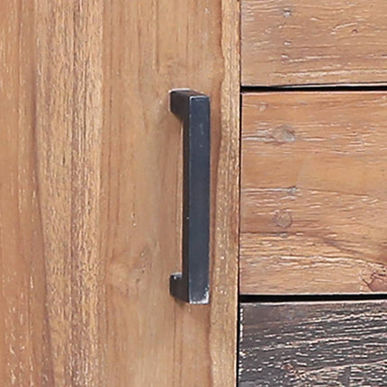 Armoire Latérale 110X30X75 Cm Teck Solide