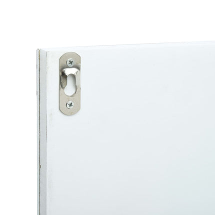 Porte-Manteau Blanc 20,2X8,5X66,5 Cm Mdf
