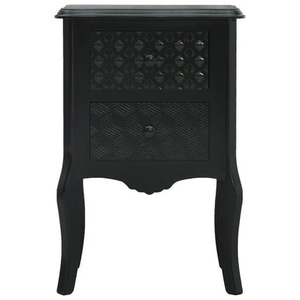 Table De Chevet 43X32X65 Cm Mdf