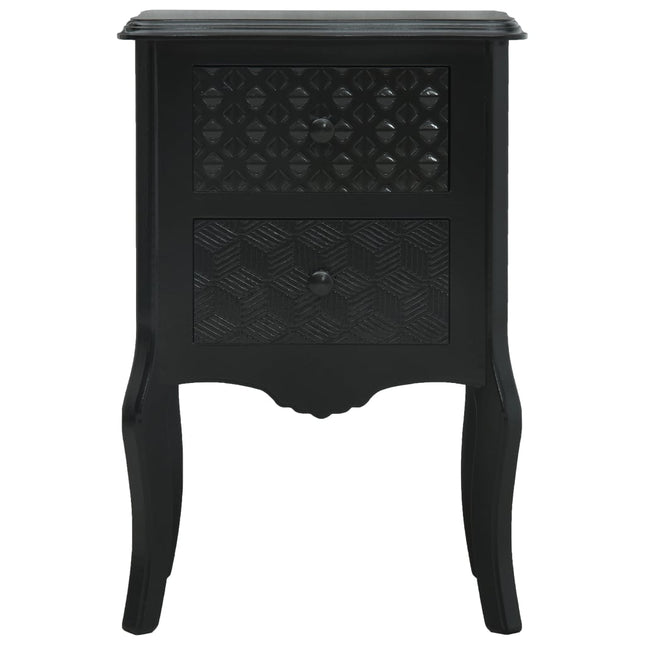 Table De Chevet 43X32X65 Cm Mdf