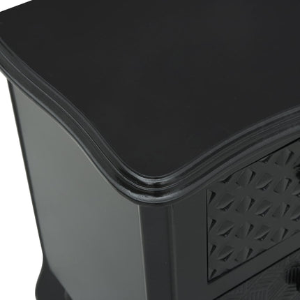 Table De Chevet 43X32X65 Cm Mdf