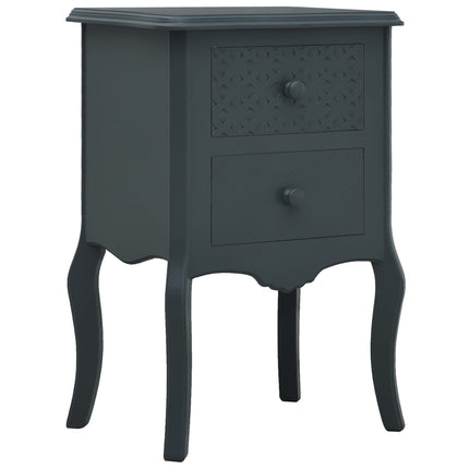 Table De Chevet 43X32X65 Cm Mdf