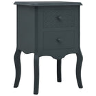Table De Chevet 43X32X65 Cm Mdf