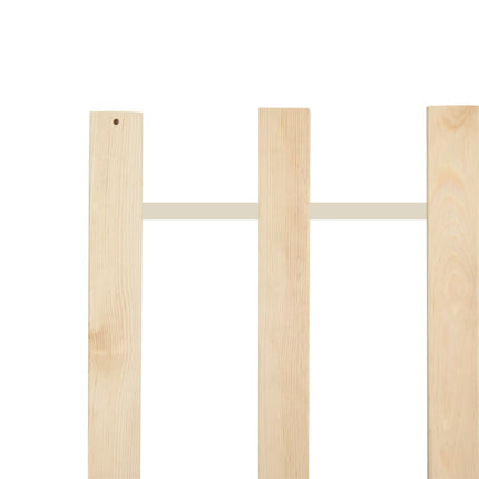 Sommier Enroulable À 11 Lattes 80X200 Cm Bois De Pin Massif