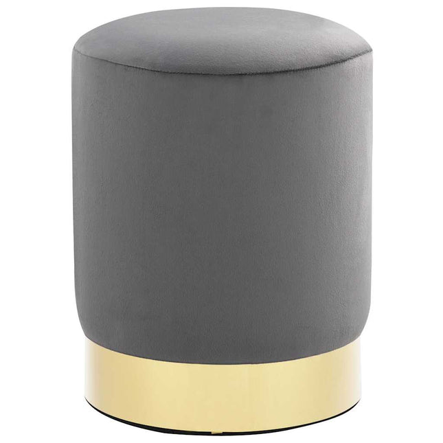 Tabouret Et Doré 28 X 36 Cm
