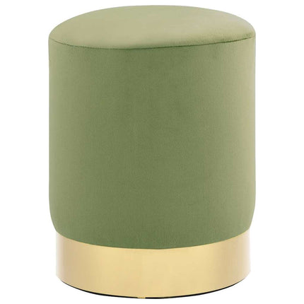 Tabouret Et Doré 28 X 36 Cm