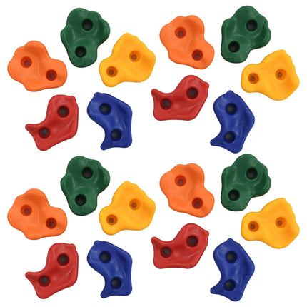 20 Pcs Pierres D'escalade Multicolore Pe