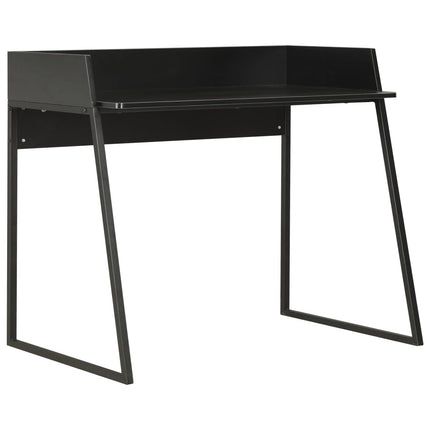 Bureau Blanc Et Chêne 90X60X88 Cm